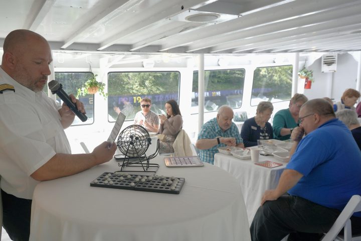 a man and a woman sitting at a table