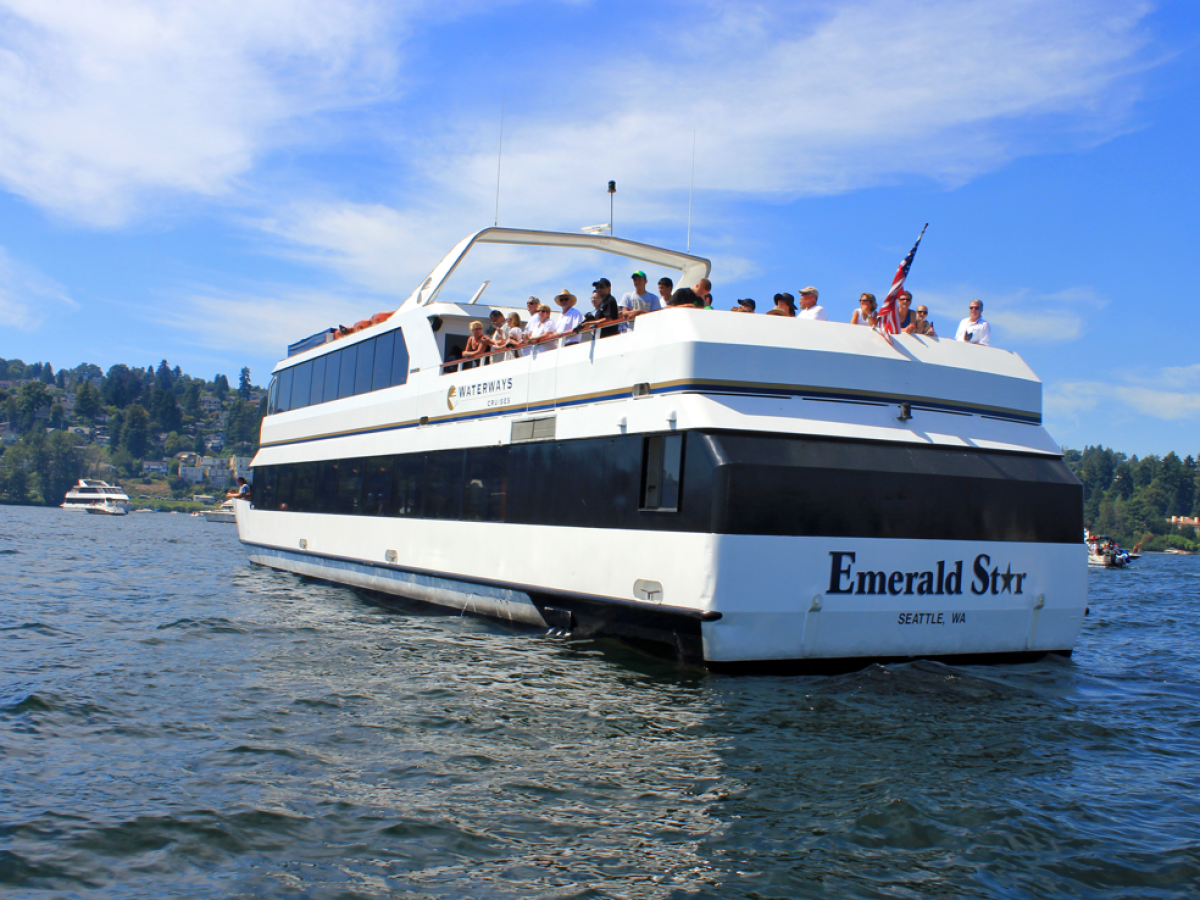 a large ship in a body of water