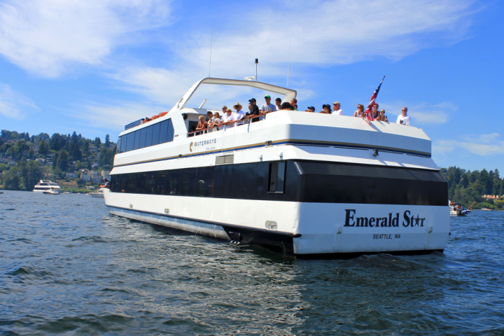 a large ship in a body of water