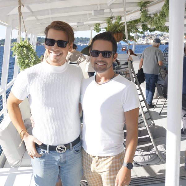 a group of people posing for the camera